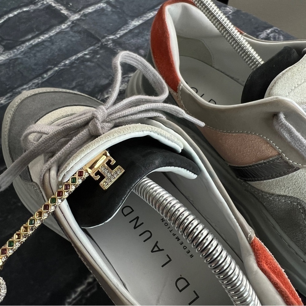 COLD LAUNDRY REDEMPTION Double Tongue Low Top Platform Sneakers - Picture 11 of 13